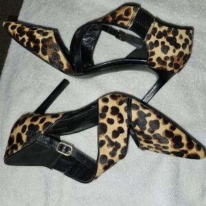 Nine West Leopard Print Women's Shoes with 4" heels